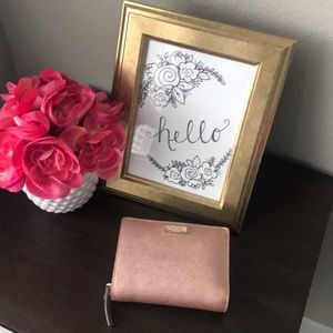 Kate spade rose gold wallet